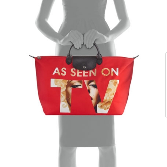 Longchamp x Jeremy Scott As Seen On TV Large Bag - Picture 5 of 8